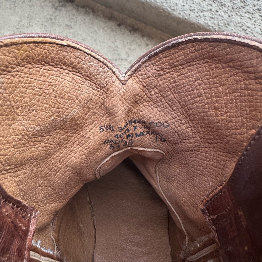 Frye Brown Studded Ankle Boots - Picture 4 of 6